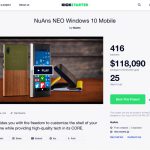 [NuAns NEO]Kickstarterとクラウドファンディングの意義