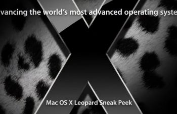 Mac OS X “Leopard”の発売が10月に延期