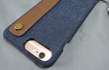 トリニティの背面バンド付きiPhone 7 Plus用ファブリックケース「[NUNO] Fabric Case Rear Band for iPhone 7 Plus/6s Plus/6 Plus（5.5インチ）」を試す