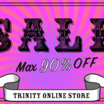 最大90％オフ「Trinity Online Store 在庫処分セール」を開催