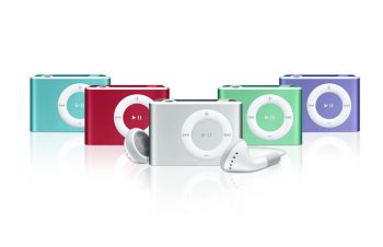 iPod shuffle値下げと容量増量モデル登場