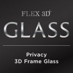 [FLEX 3D] Privacy 3D Frame Glass for iPhone 7（4.7インチ）