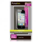 Protector Film Set for iPhone 4/4S Crystal Clear