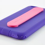 Silicone Case with Card Pocket & Grip Band for iPhone 6（4.7inch）